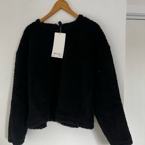 Lululemon BNWT wool whenever crew sherpa sweater